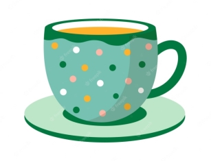 Чашка или кружка с векторной иллюстрацией горячего напитка | Премиум векторы